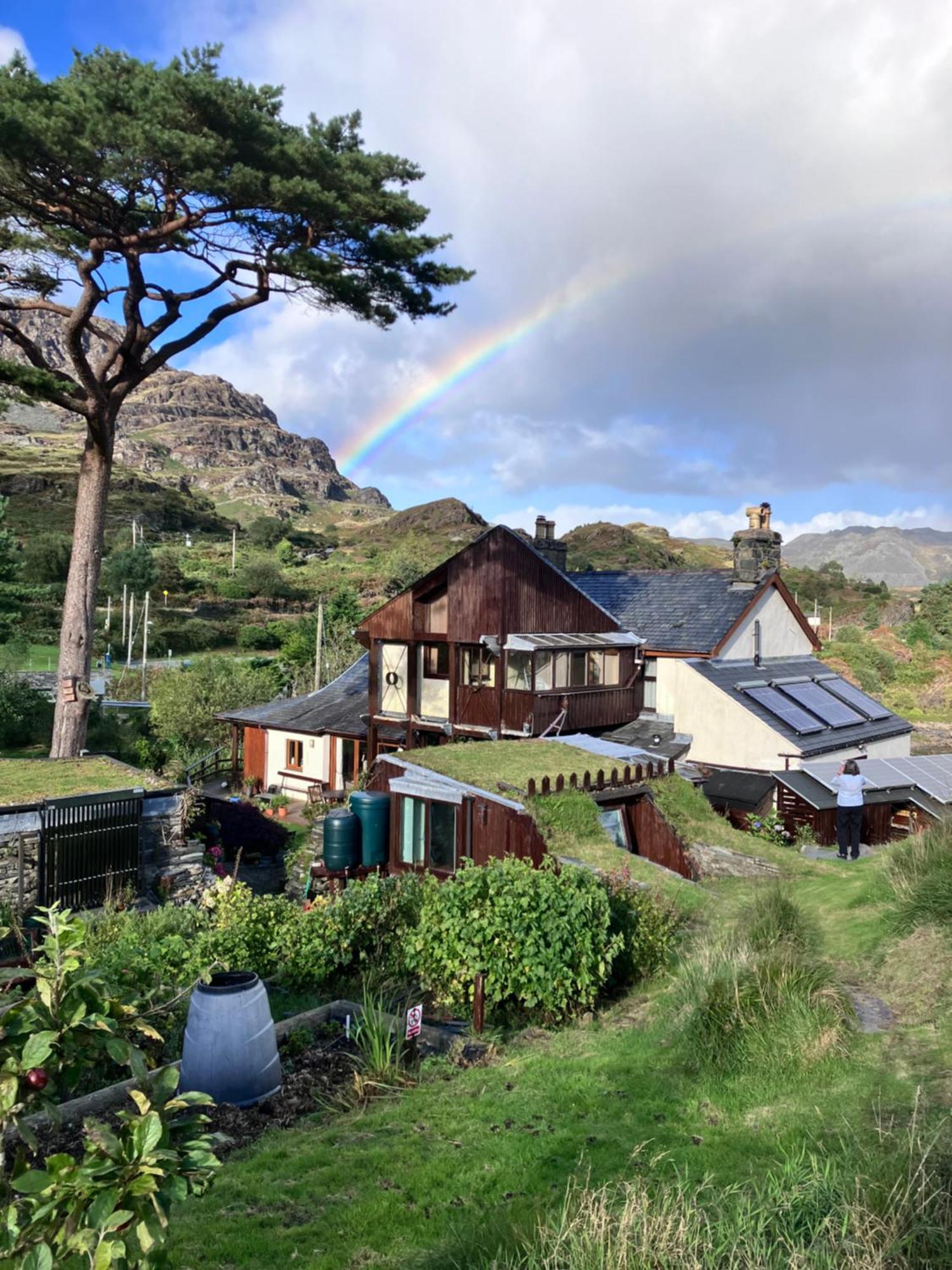 Gasthaus Bryn Elltyd Eco House Blaenau Ffestiniog Exterior foto